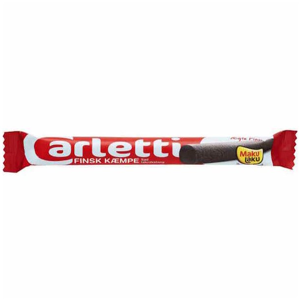 Carletti Finsk Kmpe Sd Lakridsstang 20x50 g - En hel kasse