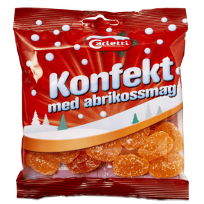 Carletti Konfekt med Abrikossmag 130g