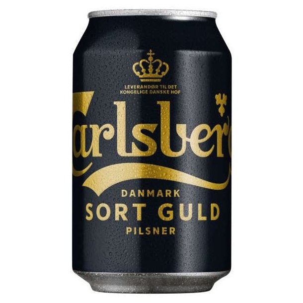 Carlsberg Sort Guld Pilsner 5,8% 24x0,33 L