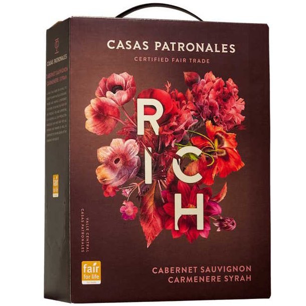 Casas Patronales Cabernet Sauvignon Carmenere Syrah 3 L