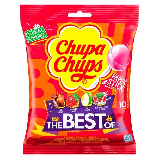Chupa Chups Slikkepinde The Best Of 120 g
