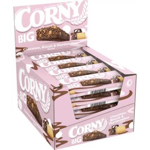 Corny Big Chocolate, Biscuit & Marshmallow 24x40g