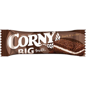 Corny Big Milk Dark & White 40g