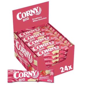 Corny Big Strawberry White Chocolate 24x40g
