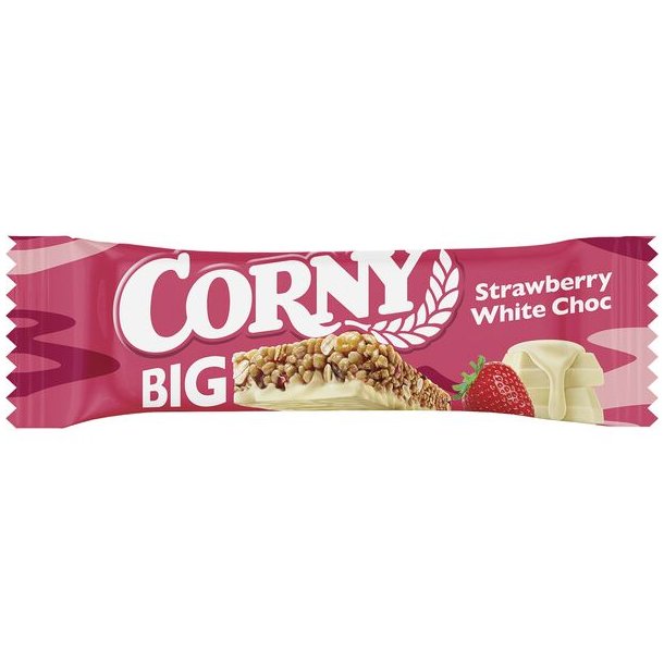 Corny Big Strawberry &amp; White Chocolate 40g