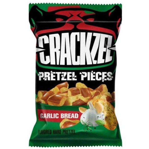 Crackzeln Pretzel Pieces Garlic Bread 85g