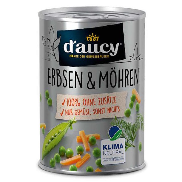 Daucy rter &amp; Gulerdder 205 ml