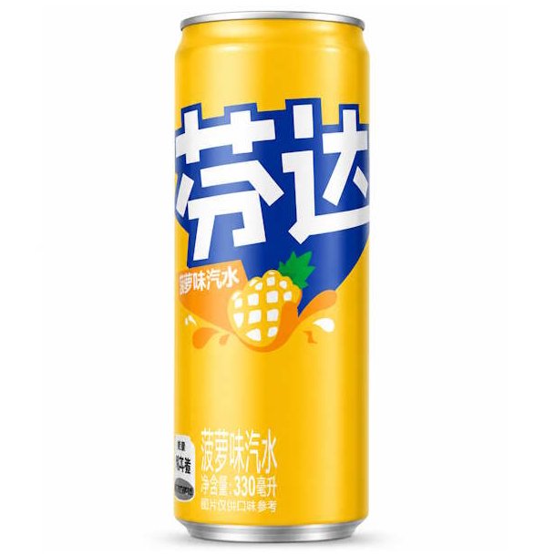 Fanta Pineapple Slim 0,33l + Pant
