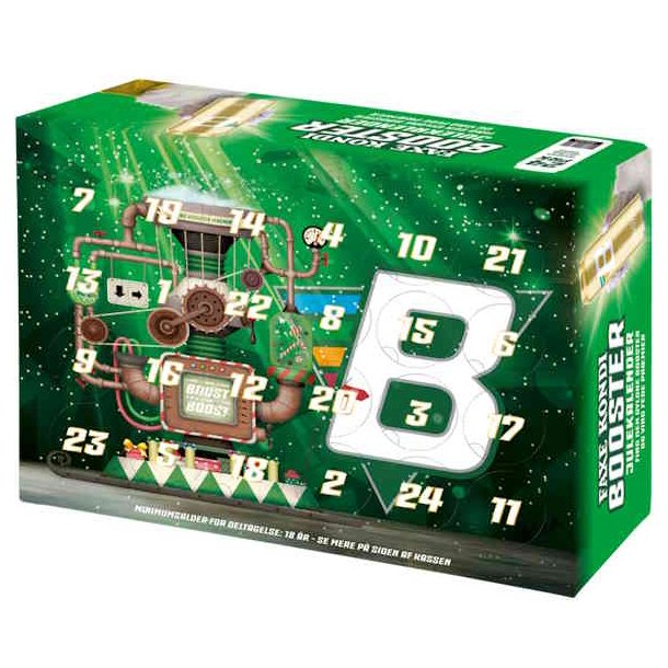 Faxe Kondi Booster Julekalender + Pant