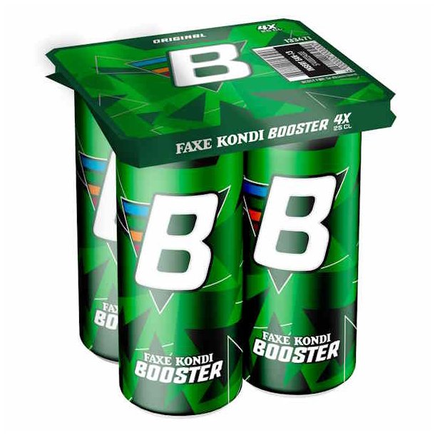 Faxe Kondi Booster Original 4x0,25l + Pant