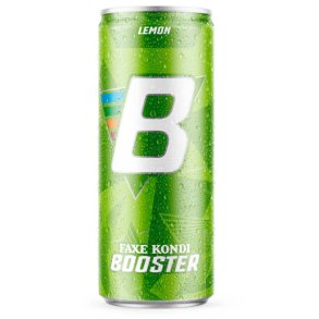 Faxe Kondi Booster Lemon Sleek 0,33l + Pant