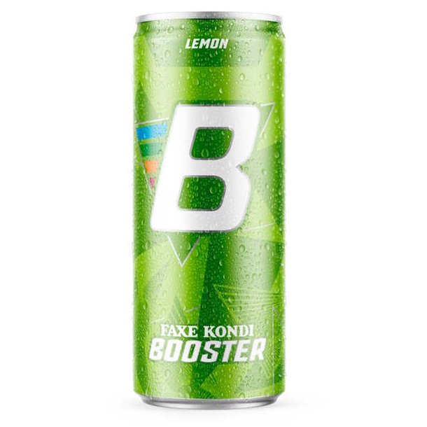 Faxe Kondi Booster Lemon Sleek 0,33l + Pant