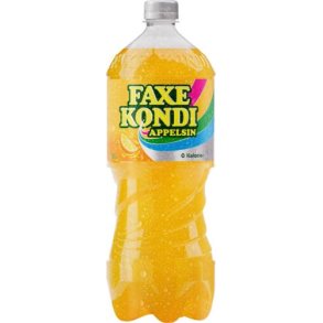 Faxe Kondi Appelsin Sukkerfri 1,5 L +pant