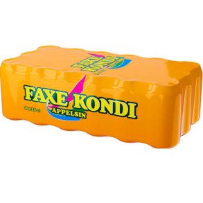Faxe Kondi Appelsin 18x0,33l + Pant