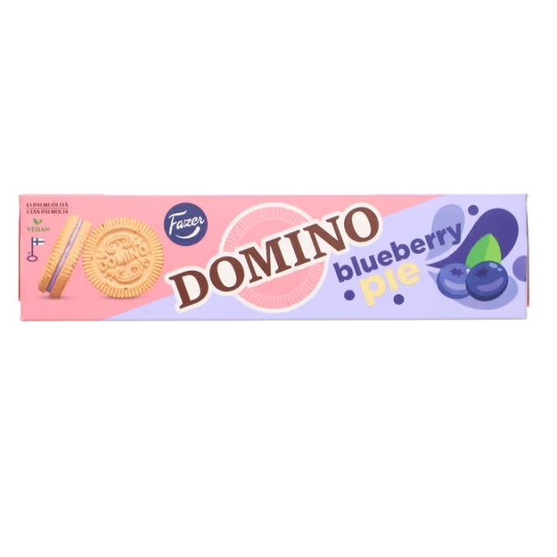 Fazer Domino Kiks Blueberry 175 g