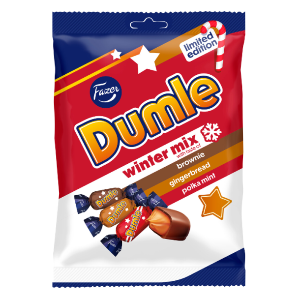 Fazer Dumle Winter Mix 180g