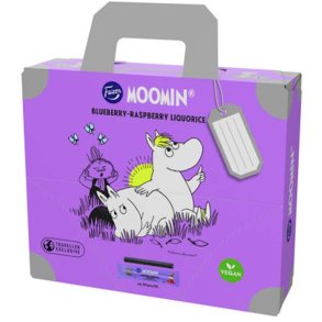 Fazer Moomin Blueberry Raspberry Liquorice 20x20g
