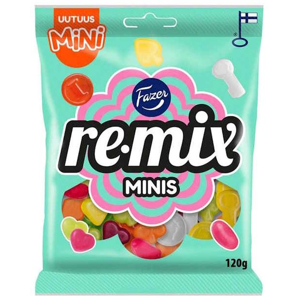 Fazer Re-Mix Minis 120 g