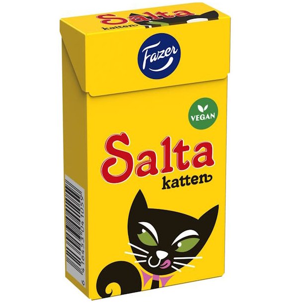 Fazer Salta Katten Pastiller 38g