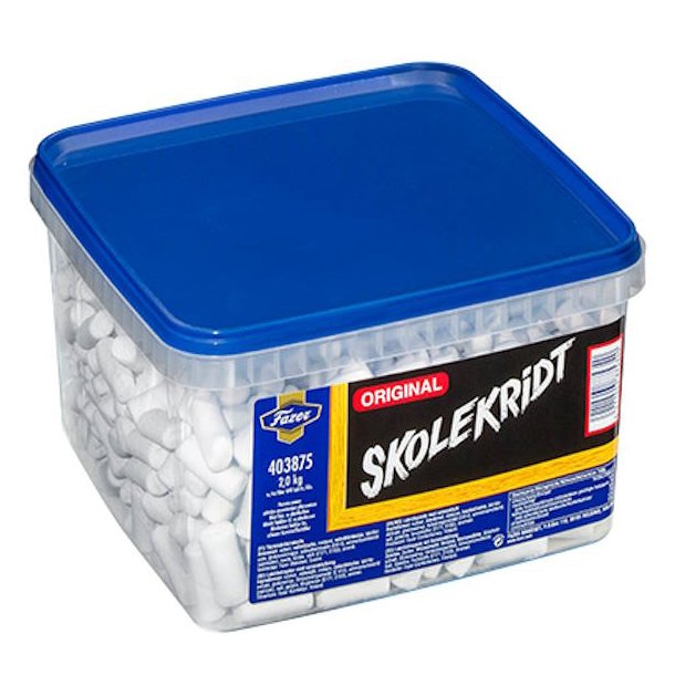 Fazer Skolekridt 2 kg