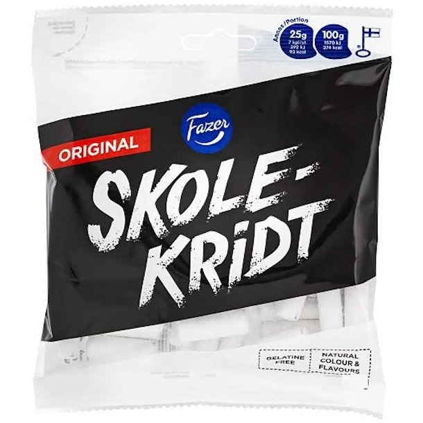 Fazer Skolekridt 70 g
