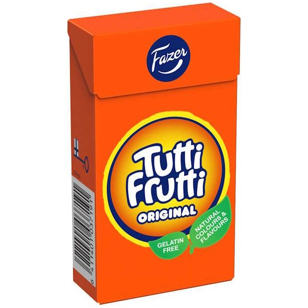 Fazer Tutti Frutti Original Pastiller 38g