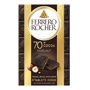 Ferrero Rocher 70% Cocoa Hazelnut 3x90g