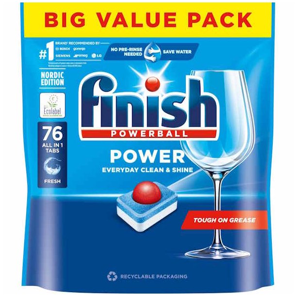 Finish Powerball Power 76 Tabs