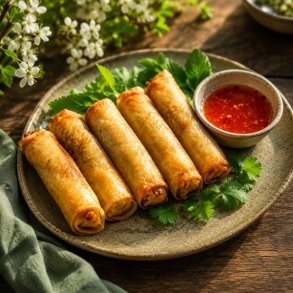The Food Court Spring Rolls Vegetable 5x50g
