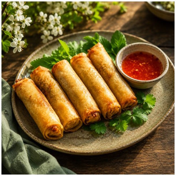 The Food Court Spring Rolls Vegetable 5x50g