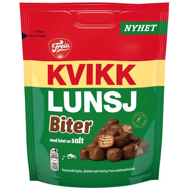 Freia Kvikk Lunsj Biter 130g