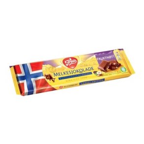 Freia M�lkechokolade Frugt & N�dder 220g