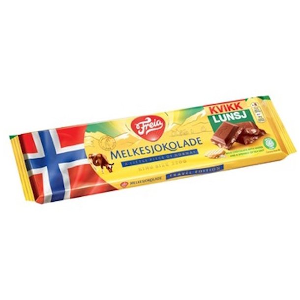 Freia M�lkechokolade Vaffel &amp; Havsalt 220g