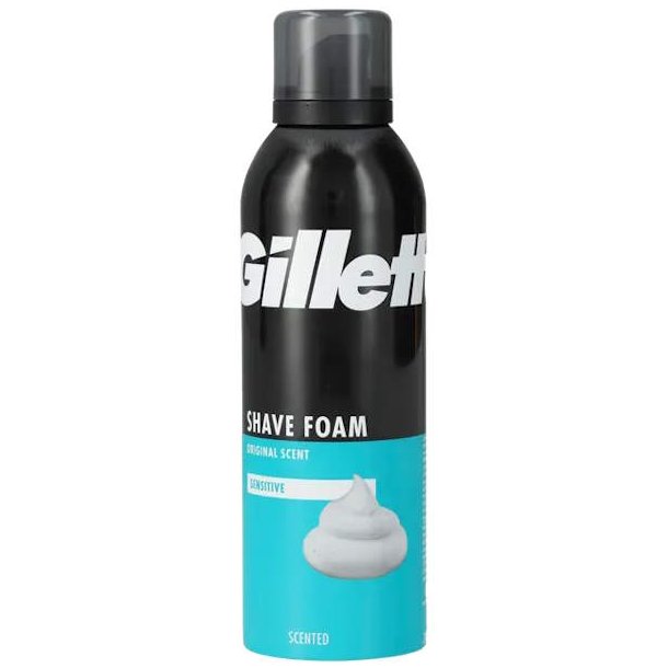 Gillette Barberskum Sensitive 200ml
