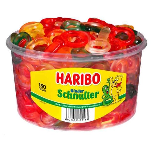 Haribo Kinder Schnuller 150 stk. 1,2 kg