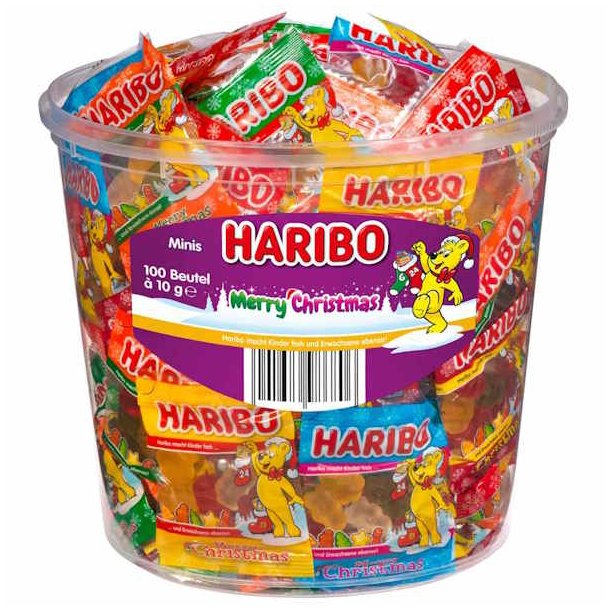 Haribo Merry Christmas Minis 10x100g