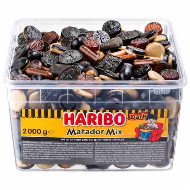 Haribo Matador Mix Dark 2kg