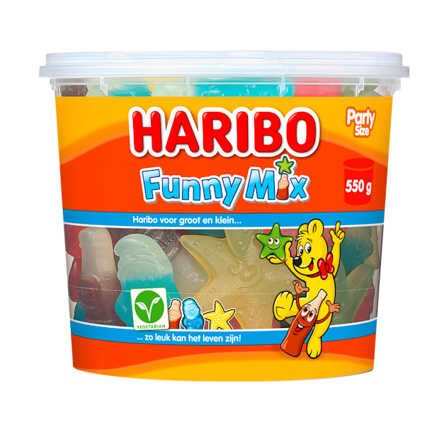 Haribo Funny Mix 550g