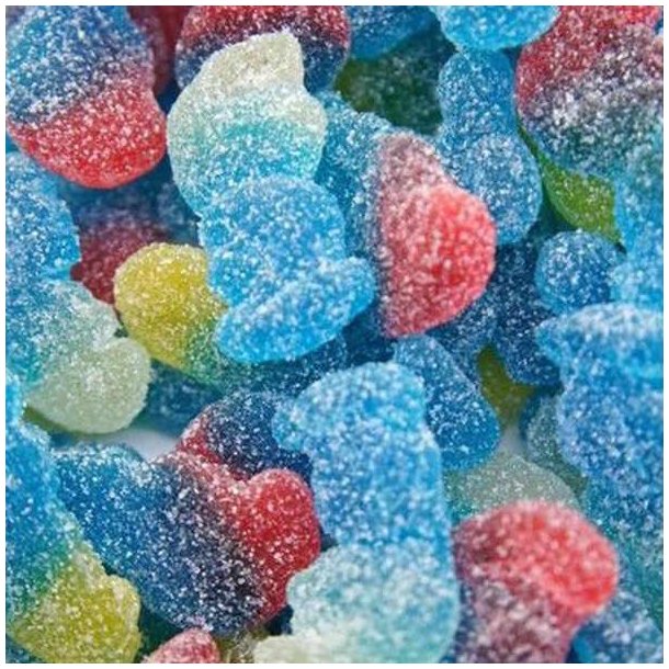 Haribo Sure Sm�lfer 1kg