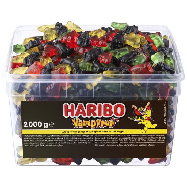Haribo Vampyrer 2kg