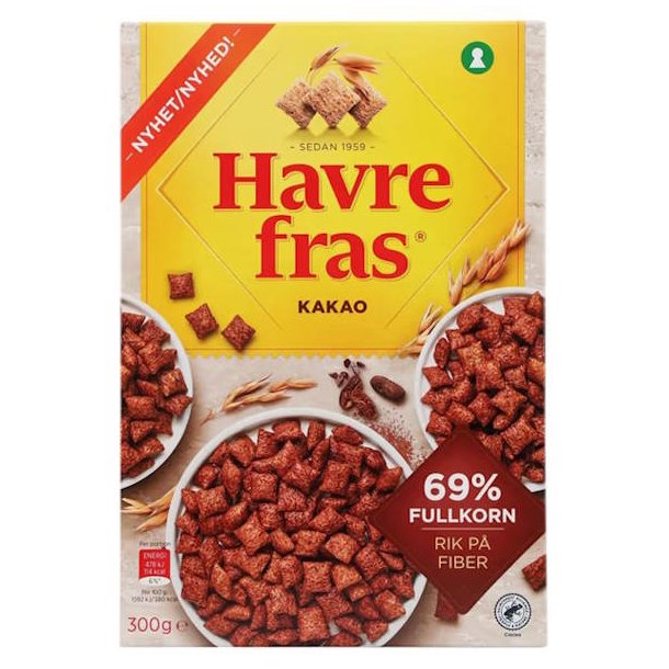 Havrefras Kakao 300 g