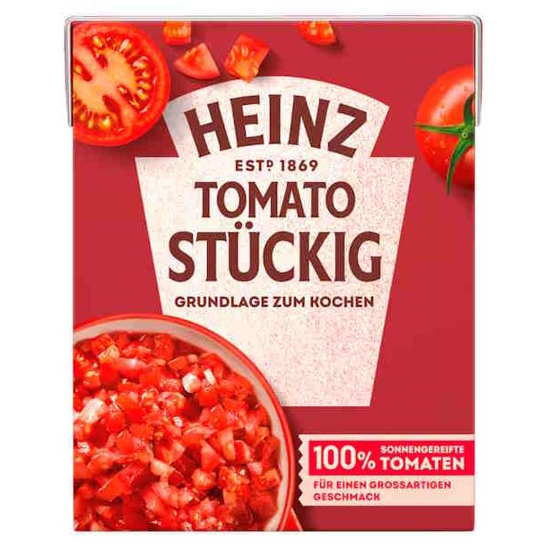 Heinz Hakkede Tomater 390g