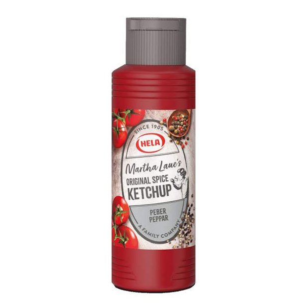Hela Martha Laues Original Spice Ketchup Peber 300 ml