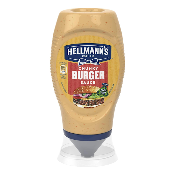 Hellmanns Chunky Burger Sauce 250ml