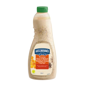 Hellmanns Honey Mustard Dressing 1l