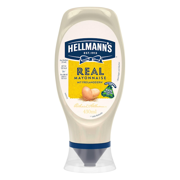 Hellmanns Real Mayonnaise 250ml