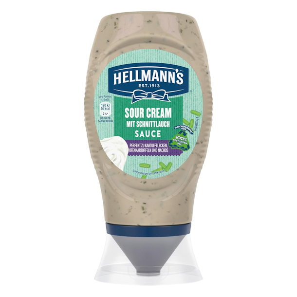 Hellmanns Sour Cream Mit Schnittlauch 250ml