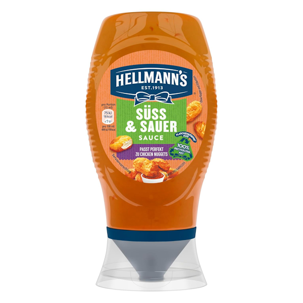Hellmanns S�ss &amp; Sauer Sauce 250ml