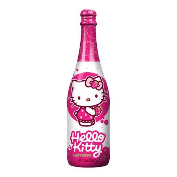 Hello Kitty Strawberry Party Drink 0,75l
