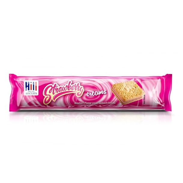 Hills Biscuits Strawberry Creams 110g